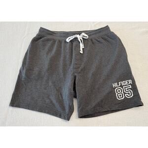 Tommy Hilfiger HILFIGER 85 Sweat Shorts Gray Drawstring Men’s L